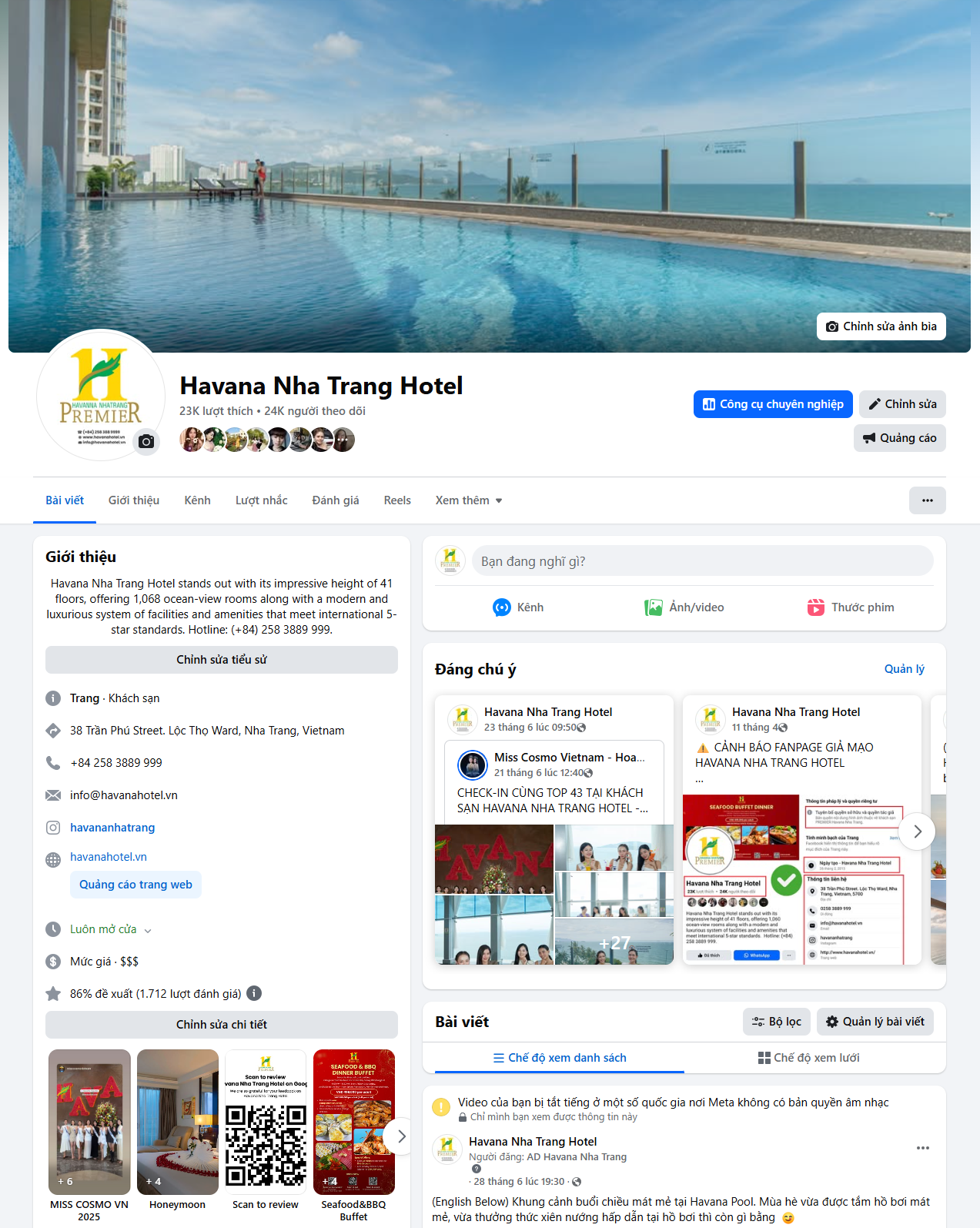 Fanpage Havana Nha Trang Hotel