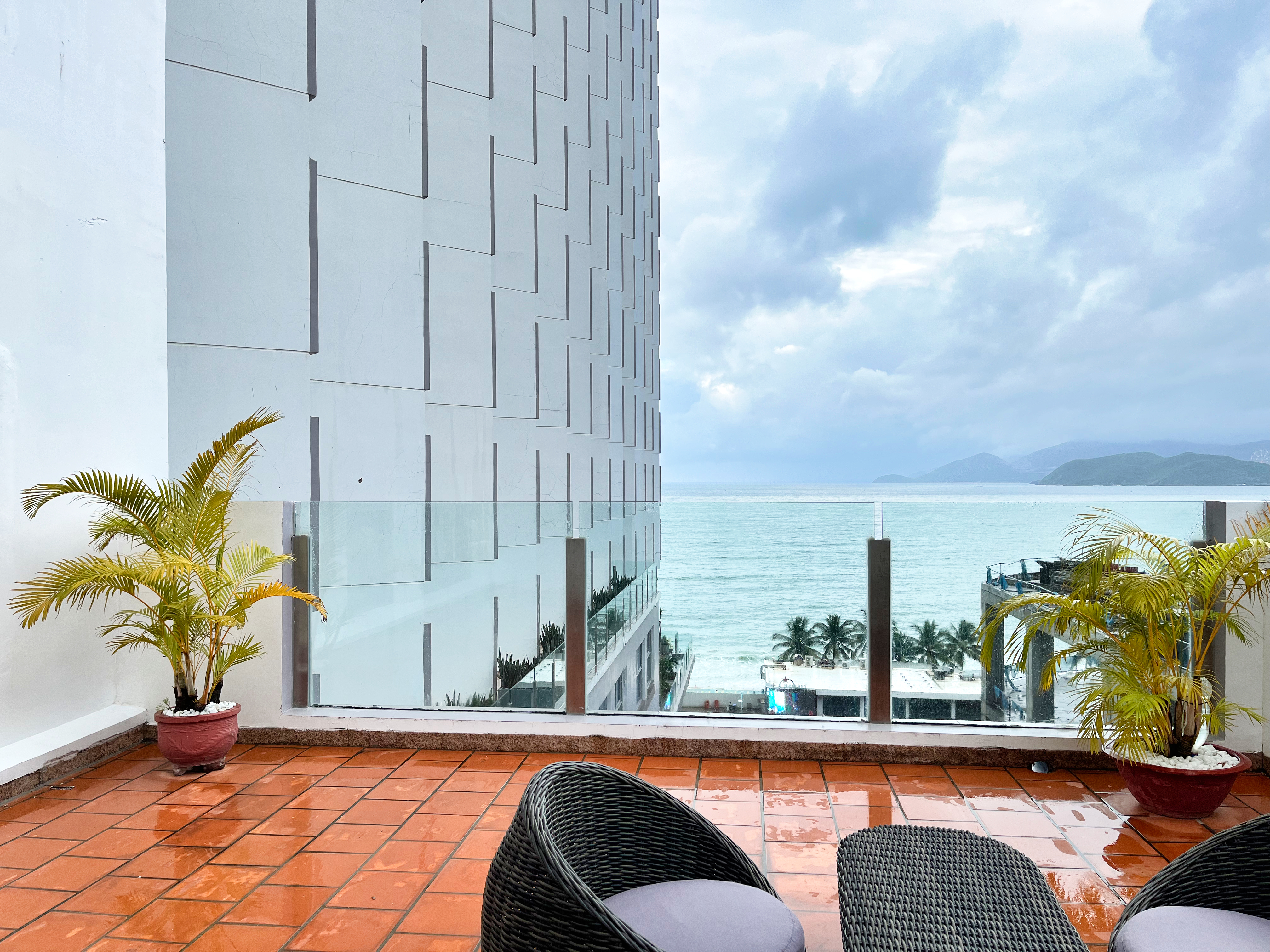 Phòng Duplex Suite Ocean View with balcony